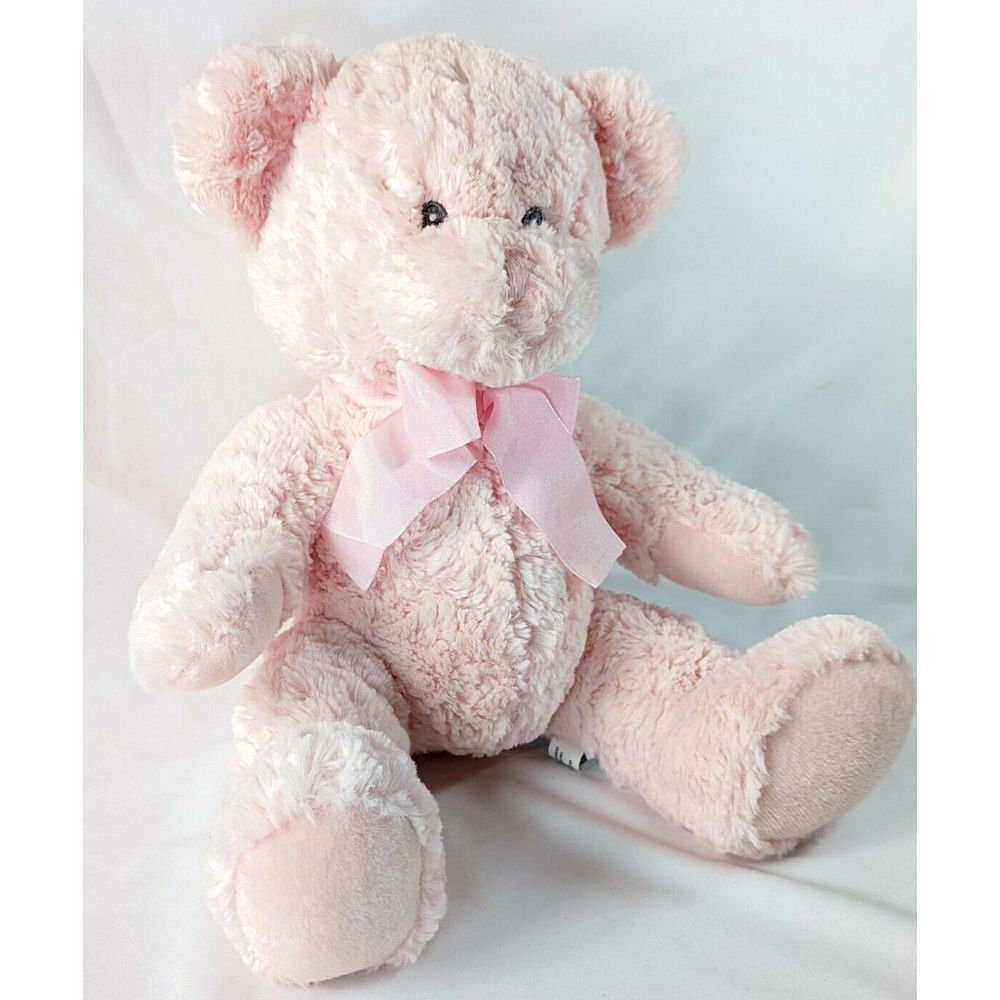 Russ Baby‎ Sweet Beginnings Pink Bear Plush Stuffed Animal